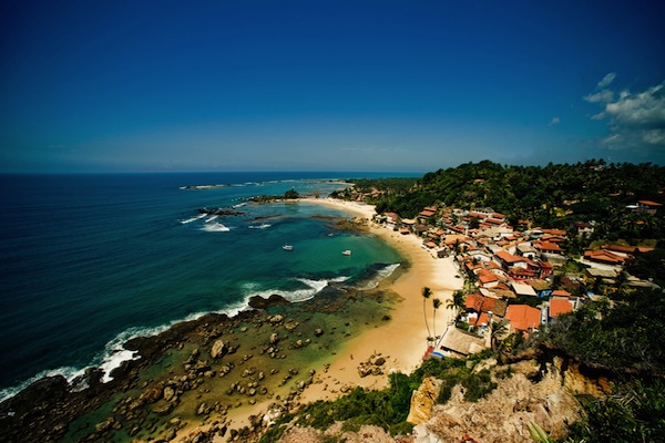 Morro de São Paulo的位置，使它度假的理想目的地。（圖片來源／Earthpics ）