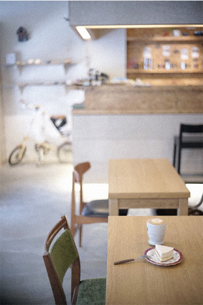 充滿質感的小小咖啡店巢nido。(圖片來源／巢 nido）