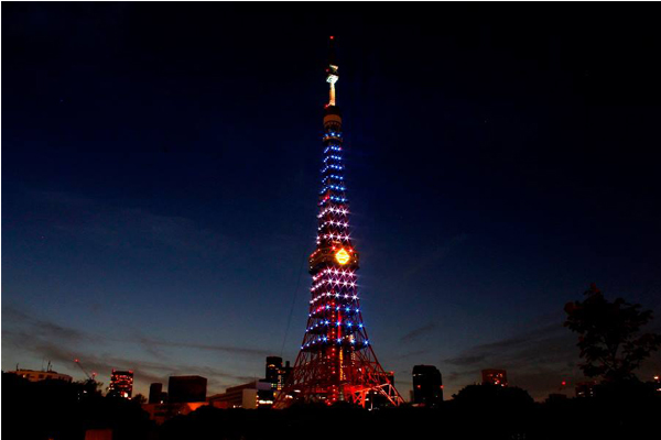 東京鐵塔推出夏季限定鬼屋活動。（圖片來源／東京タワー　Tokyo Tower）