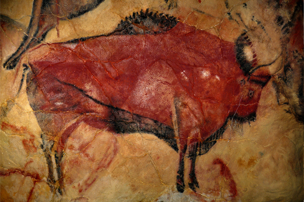 人類史上最古老的壁畫就在阿爾塔米拉洞裡。（圖片來源／macroevolution）