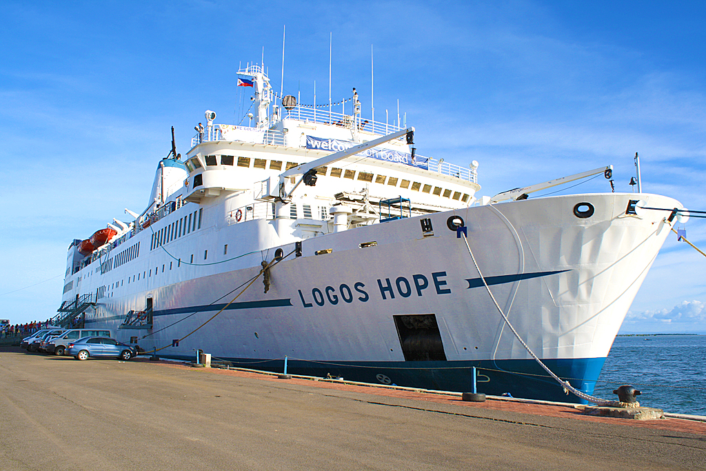 望道號（Logos Hope）為全球規模最龐大的海上圖書館，今年首度來到台中。(圖片來源／thatcebuanowanderer）