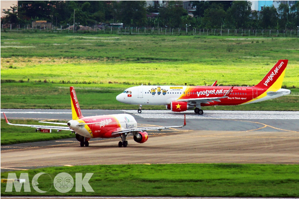 小小兵彩繪專機將不定期在越南境內提供載客服務。（圖片提供／Vietjet越捷）