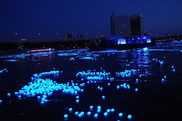 每到3至6月期間富山灣螢光點點非常浪漫。（圖片來源／viralnova）