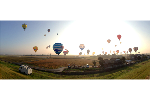 佐賀國際熱氣球節，為亞洲最大的熱氣球活動。（圖片來源／Saga International Balloon Fiesta）