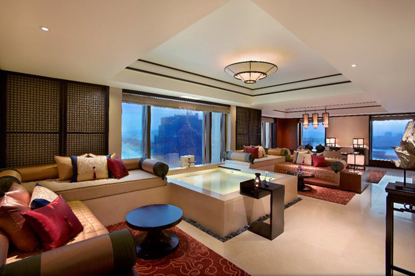 寬闊的空間，提供住客舒服自在的休息空間。（圖片來源／Banyan Tree Macau）
