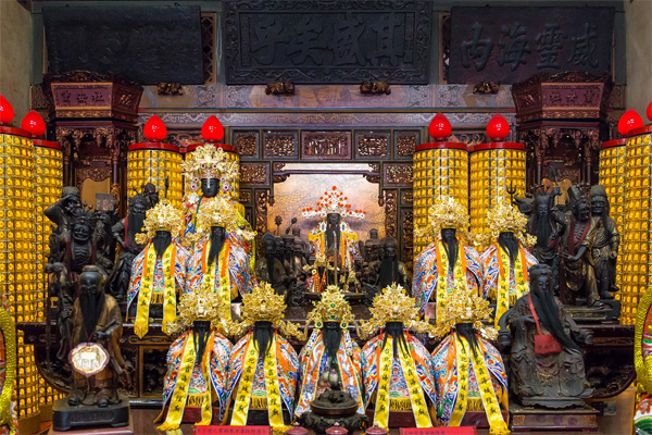台北霞海城隍廟為大稻埕的信仰中心。(圖片來源/台北市觀光局)