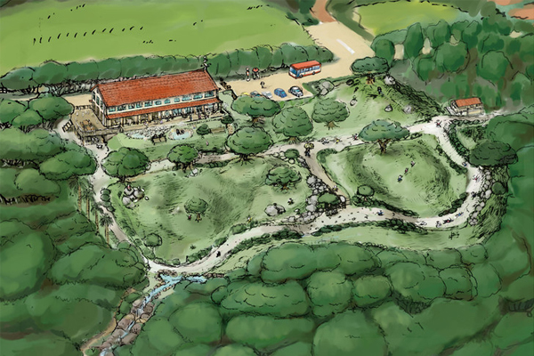 宮崎駿將在沖繩久米島上建造一處兒童公園「風歸森林」。（圖片來源／natalie）