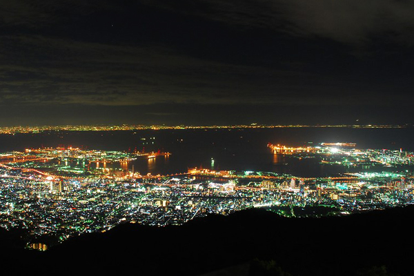 神戸摩耶山夜景。（圖片來源／travel.rakuten）