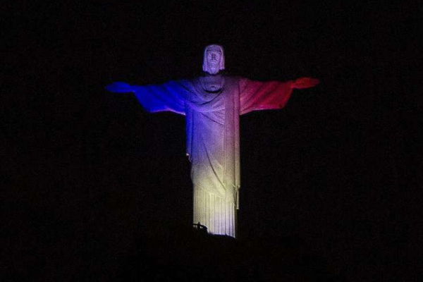 巴西里約耶穌像。（圖片來源／straitstimes）