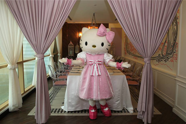 馬來西亞開設全新「Hello Kitty Gourmet Café」分店。（圖片來源／Hello Kitty Gourmet Café）