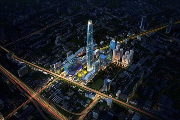 負責投資G-Tower的集團Grand Canal Land也正計畫在旁新建東南亞最高建築Super Tower。（圖片來源／Grand Canal Land Public Company Limited）