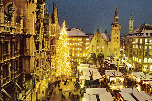 慕尼黑聖誕氣氛濃厚。（圖片來源／bavaria.travel）