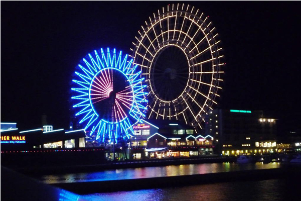 麗寶台中Outlet將引進福岡「天空之夢」摩天輪。（圖片來源／minkara.carview）