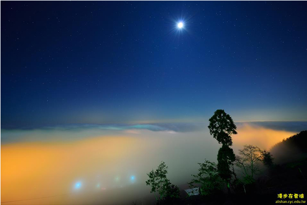 秋冬時節，高山地區水器豐足加上季風助長，特別容易見到雲海景色。(圖片提供／漫步在雲端的阿里山黃源明)