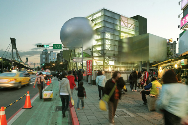 台北藝術中心。（圖片來源／CNN）