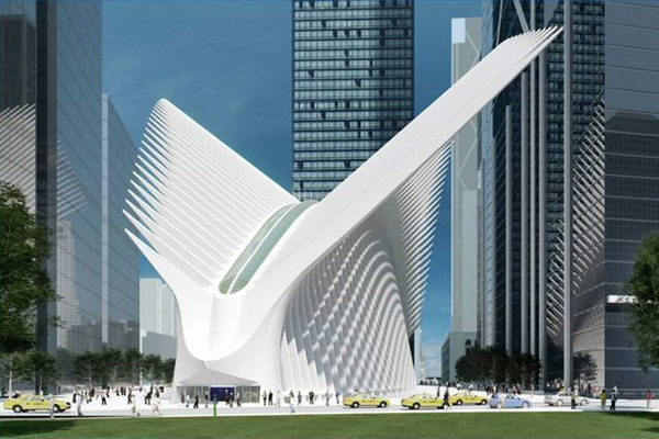 紐約新世貿中心交通轉運站（World Trade Center Transportation hub）（圖片來源／panynj）