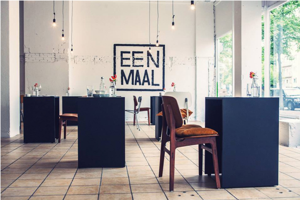 單人餐廳Eenmaal。（圖片來源／Eenmaal）
