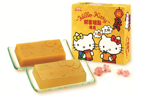 鴻福堂Hello Kitty 甜蜜糕點禮盒。(圖片來源/鴻福堂)