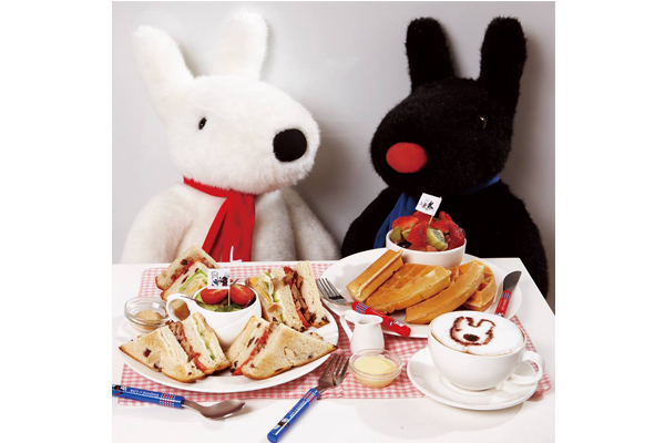 統一阪急百貨推出「麗莎和卡斯柏 Gaspard et Lisa主題餐廳」。（圖片來源／統一阪急百貨台北店）