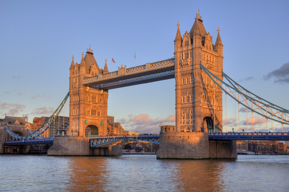 倫敦知名景點倫敦塔橋。(圖片來源／iStockphoto thehague）