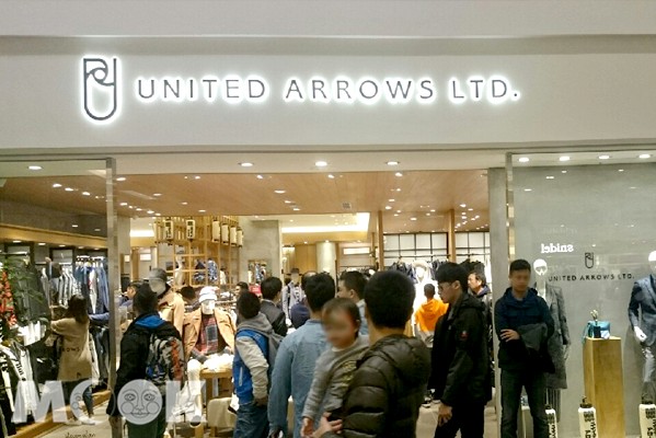 United Arrows。(攝影／MOOK景點家廖啟佑)