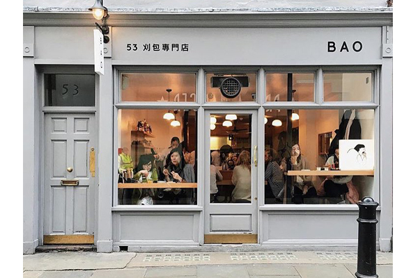 倫敦蘇活Soho區的「BAO」刈包專賣店。（圖片來源／BAO）