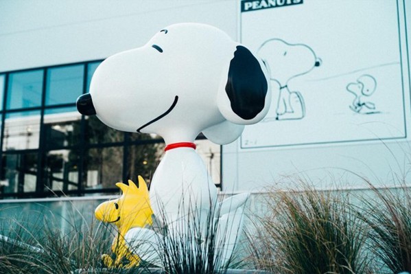 史努比博物館東京分館外觀一部分。(圖片來源／Snoopy Museum Tokyo)