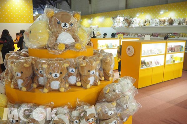 拉拉熊的甜蜜時光特展台北場。(攝影／MOOK景點家張盈盈)