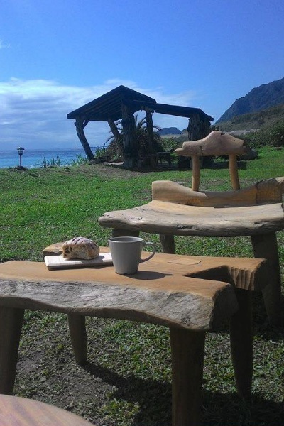 海浪Cafe位在花蓮海邊，可以欣賞遼闊的太平洋。（圖片來源／海浪Cafe）