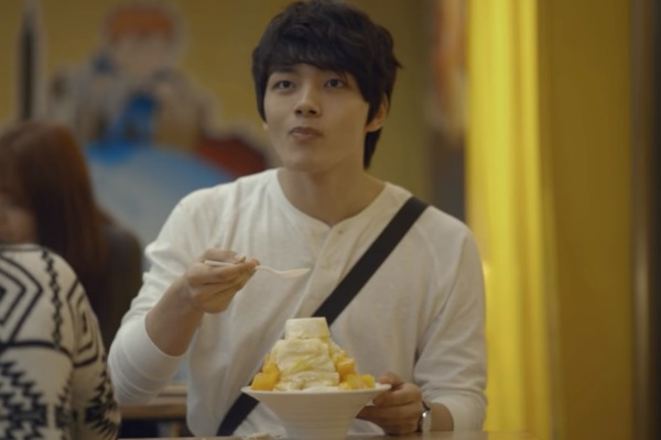 呂珍九來台拍攝宣傳影片大啖美食。（圖片來源／交通部觀光局）