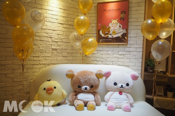 Rilakkuma Café人氣居高不下，用餐常是一位難求。(攝影／MOOK景點家生活旅遊網張盈盈)