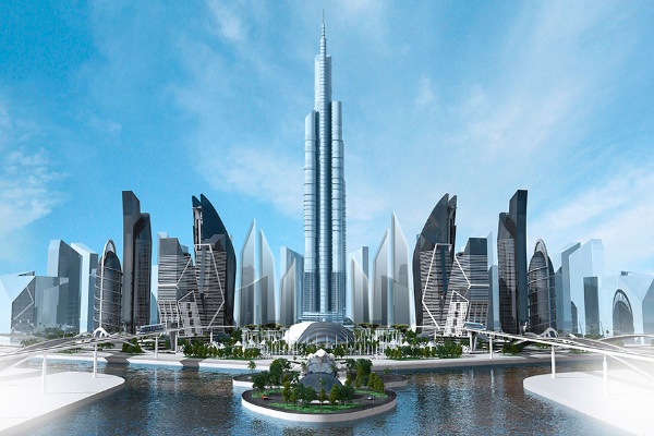 亞塞拜然打造世界第一高樓。（圖片來源／skyscrapercity）