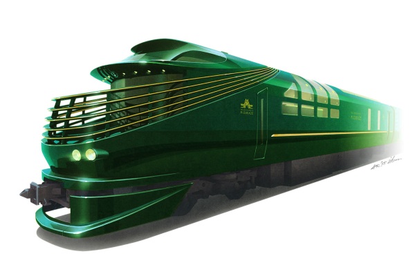 全新設計的「黃昏特快瑞風號」列車延續黃昏特快號的精神繼續服務旅客。（圖片來源／twilightexpress）