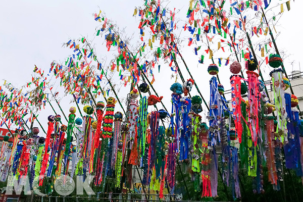 平塚七夕祭以豪華和精緻的裝飾而聞名。（圖片提供／樂天旅遊）