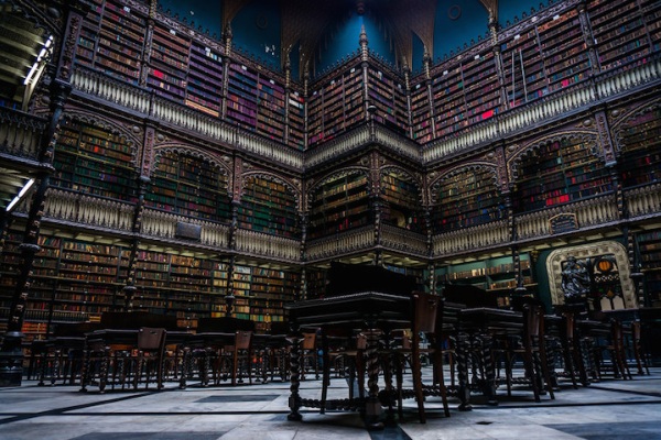 是拉丁美洲國家藏書量最多的圖書館。（圖片來源／mymodernmet）