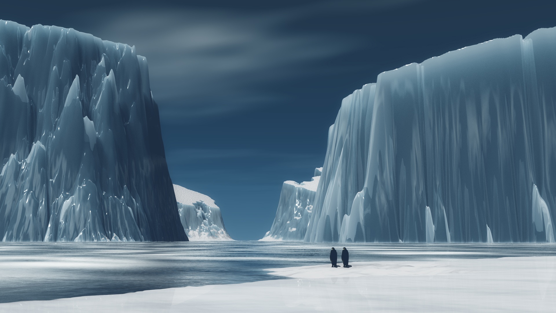 溫室效應造成南極冰架溶解。(圖片來源／tourist-destinations）