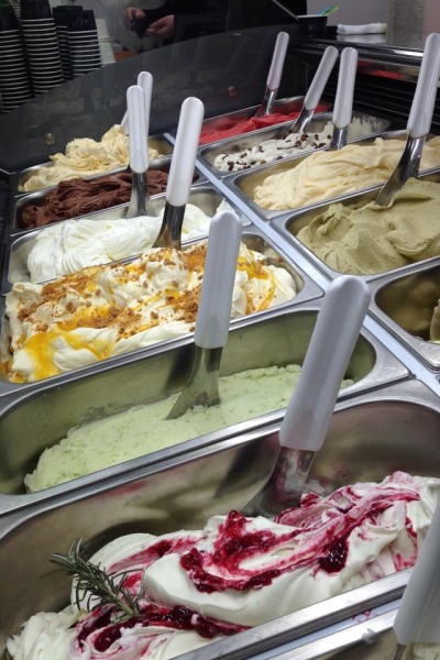GELATERIA ACQUOLINA的義式冰淇淋可以吃到食材原始的美味。（圖片來源／GELATERIA ACQUOLINA）