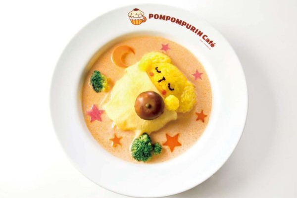 限定商品「作夢的布丁狗蛋包飯」。（圖片來源／Pompompurin 布丁狗）