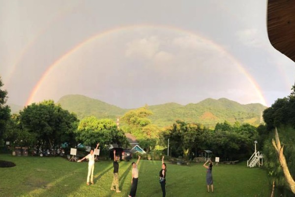 可以欣賞廣闊嘉南平原美景。（圖片來源／仙湖休閒農場）