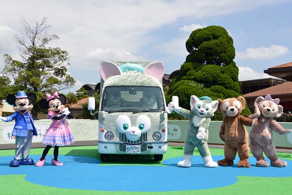 傑拉多尼旅行車展開為期30多天的藝術畫廊之旅。（圖片來源／tokyodisneyresort）