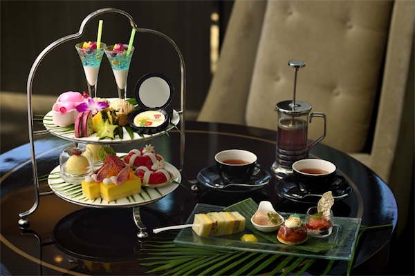 ANNA SUI與東京萬豪酒店合作，推出期間限定的「ANNA SUI下午茶套餐」。（圖片來源／Tokyo Marriott Hotel）