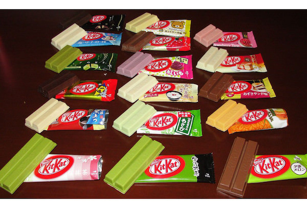 Kit Kat小巧可愛的包裝也很適合當禮物。（圖片來源／goinjapanesque）