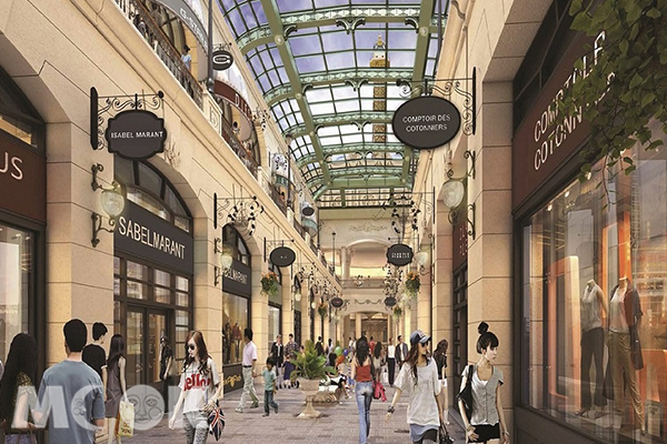 巴黎人有超過150間購物中心。(圖片提供／澳門金沙度假區)