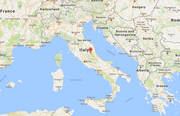 義大利中部發生芮氏規模六點二強震。