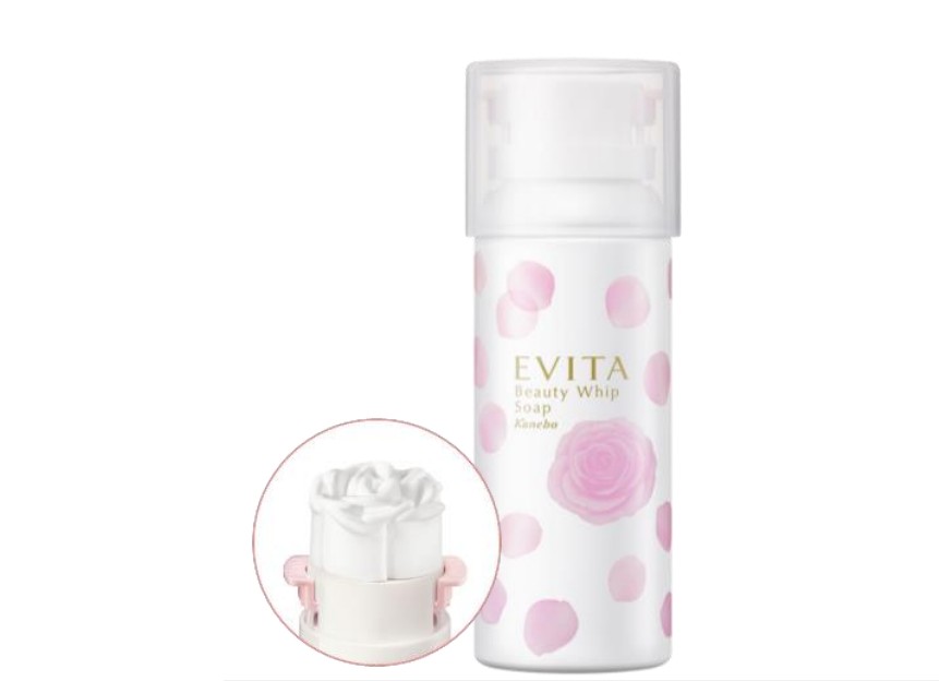 Kanebo Evita玫瑰洗顏泡沫。(圖片來源／Kanebo)