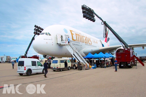 阿聯酋航空A380客機。(圖片提供/阿聯酋航空)