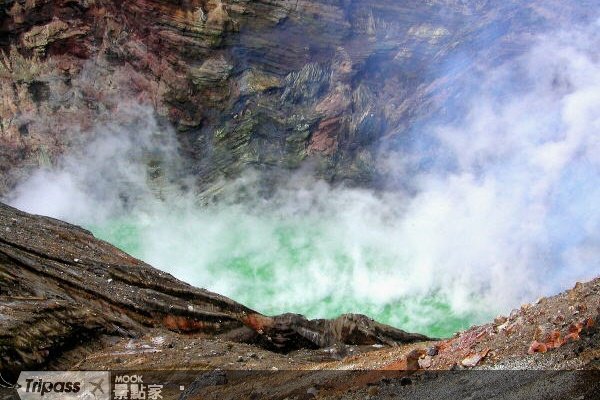 阿蘇火山為日本九州知名景點。