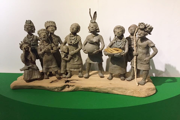 花東原創生活節所展示的雕塑作品。（圖片來源／花東原創生活節）