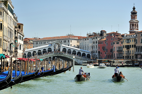 威尼斯大運河 (圖片來源／Wikipedia)