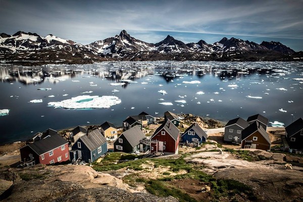 充滿童話故事般的美麗小鎮 (圖片來源／I Love Greenland)